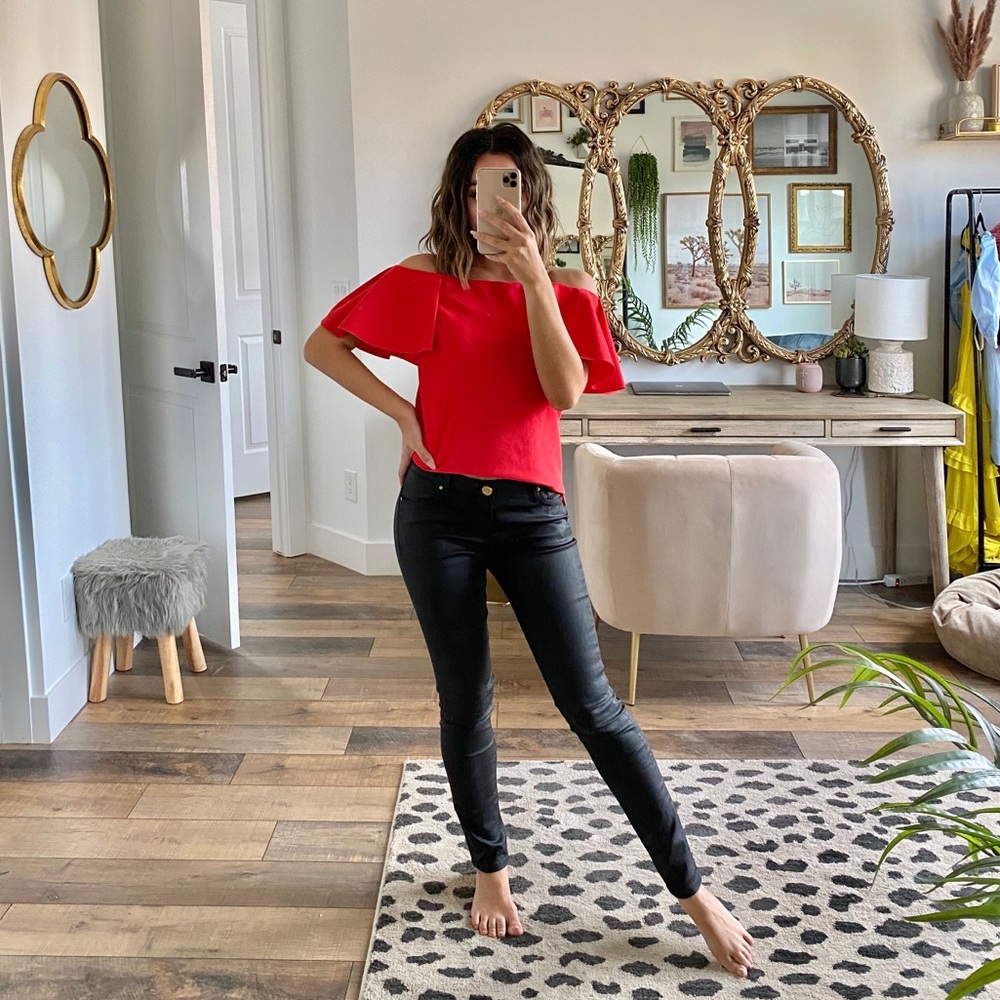 Coated skinny jeans - Picture 4 of 16